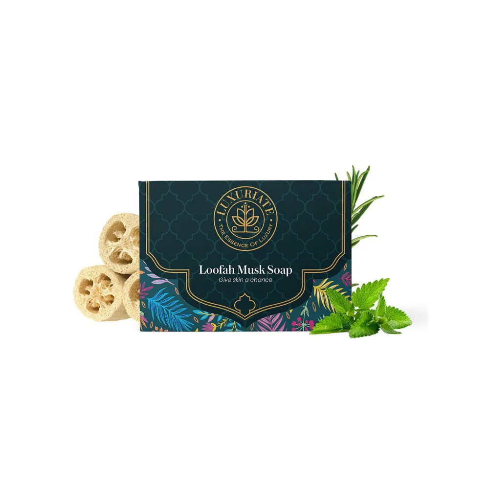 LUXURIATE Loofah Musk Soap