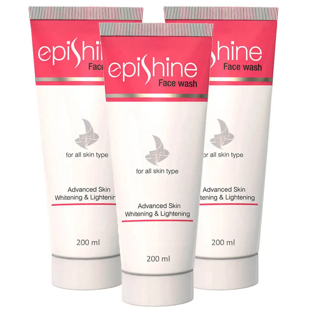 Epishine Face Wash,  3 Piece(s)/Pack  for All Skin Type