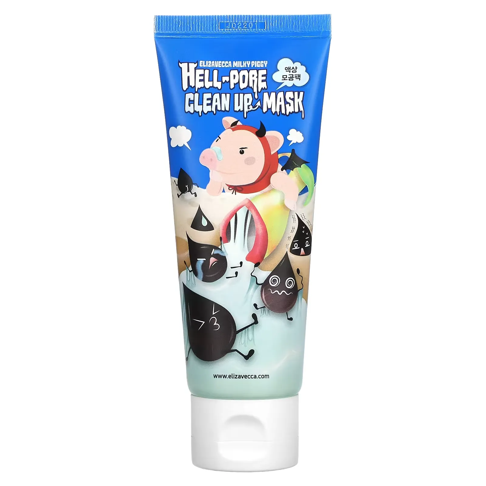 Milky Piggy, Hell-Pore, Clean Up Beauty Mask, 3.38 fl oz (100 ml)