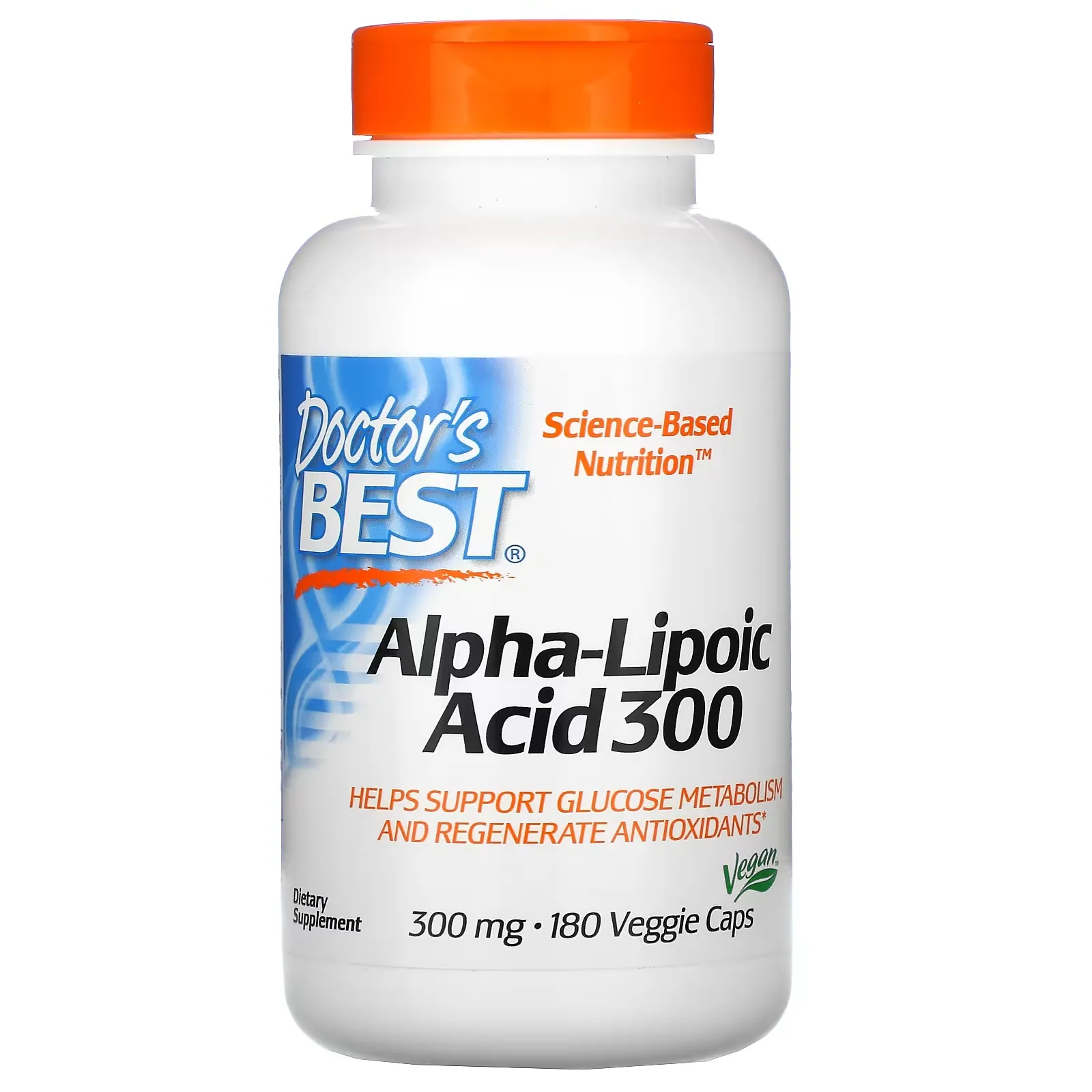 Alpha-Lipoic Acid 300, 300 mg, 180 Veggie Caps