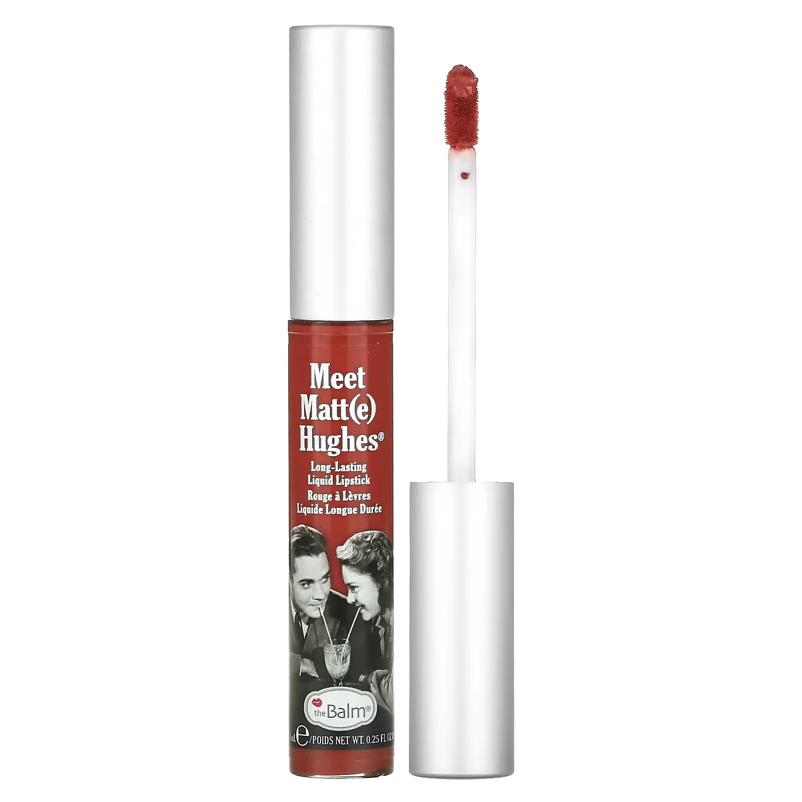 Meet Matt(e) Hughes, Long-Lasting Liquid Lipstick, Charming, 0.25 fl oz (7.4 ml)