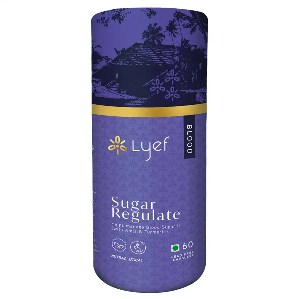 Lyef Sugar Regulate,  60 capsules