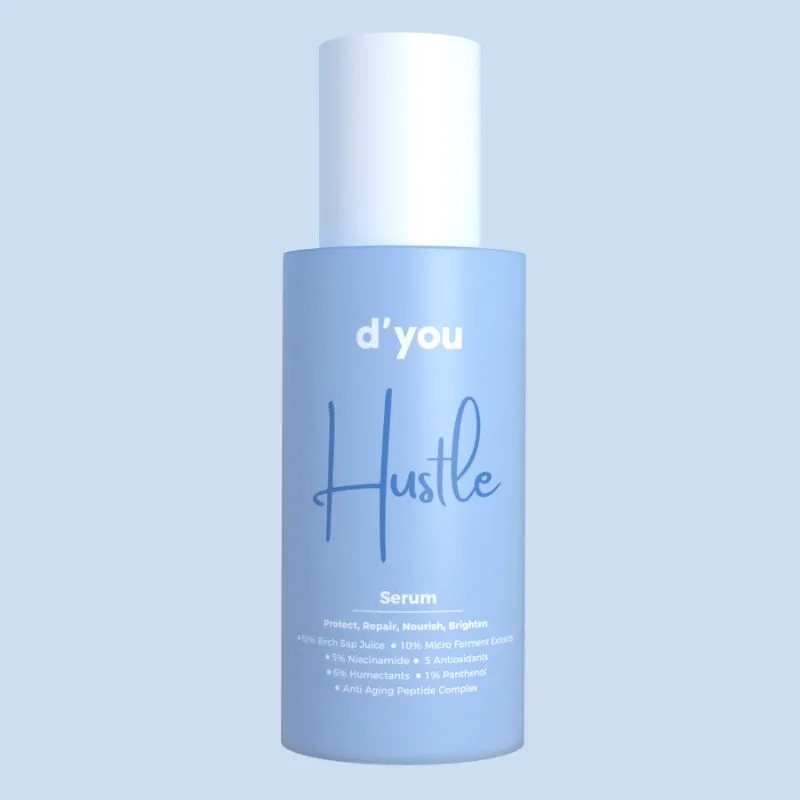 d'you Hustle Serum With 5% Niacinamide, Hyaluronic Acid, Vitamin C For Acne & Pigmentation