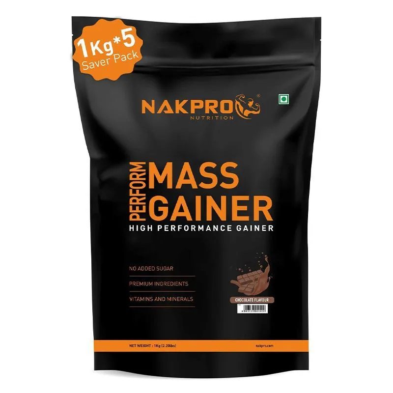 NAKPRO Perform Mass Gainer - Chocolate Flavour