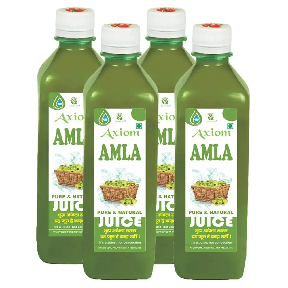 Jeevan Ras Amla Juice,  Unflavoured Pack of 4  0.5 L