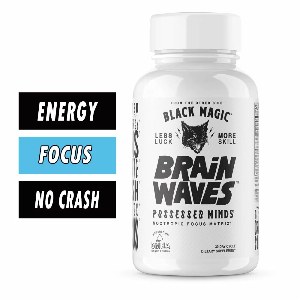 Black Magic Brain Waves - 30 Servings