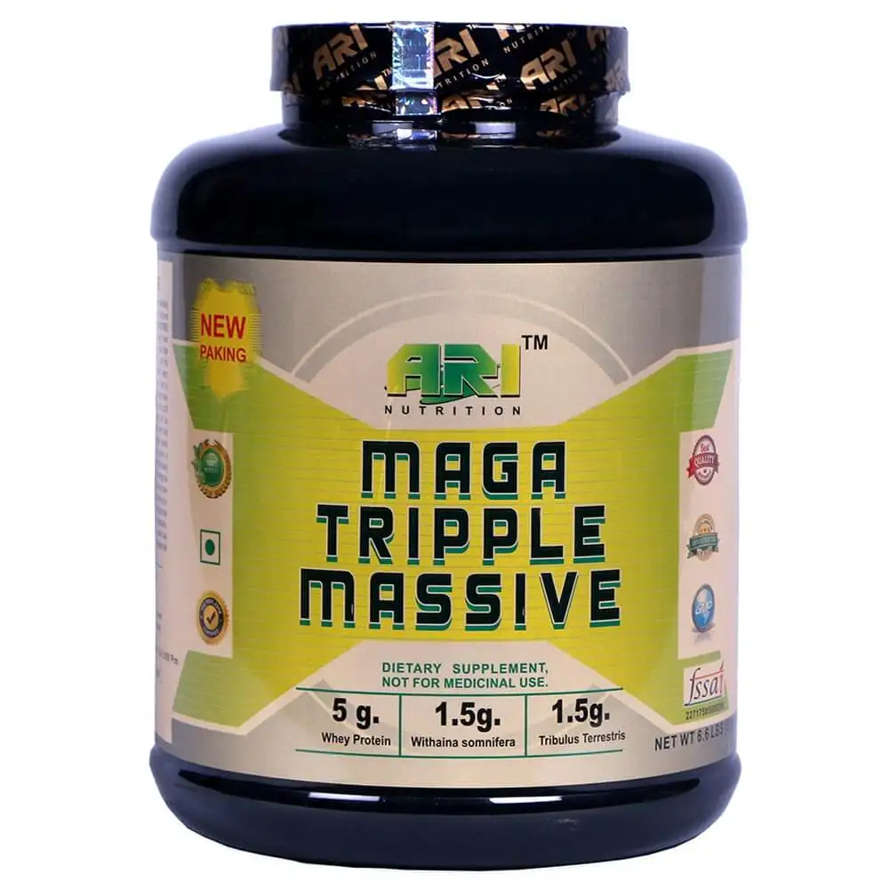 Ari Nutrition Maga Triple Massive,  3 kg  Chocolate