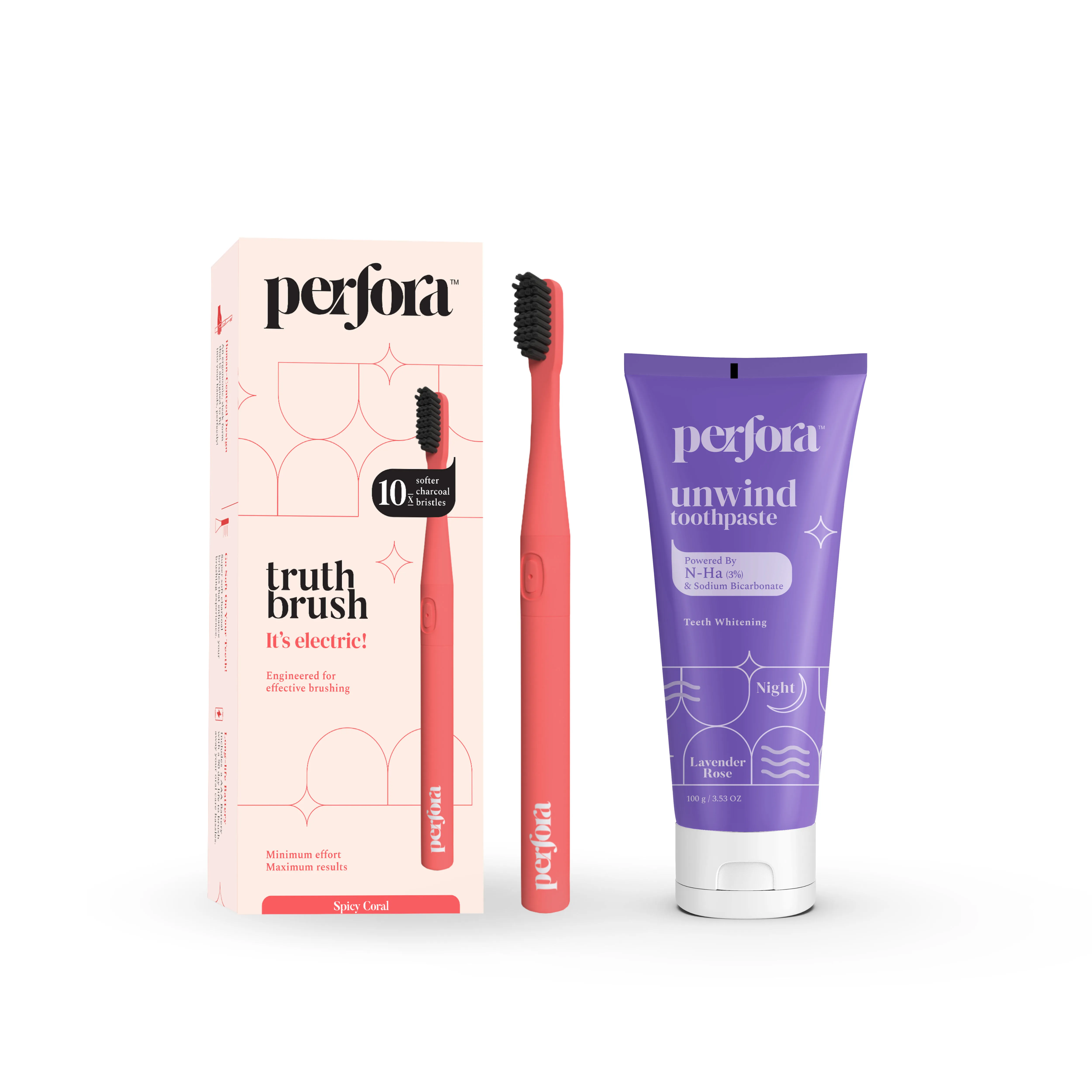 Perfora Unwind Combo - Spicy Coral