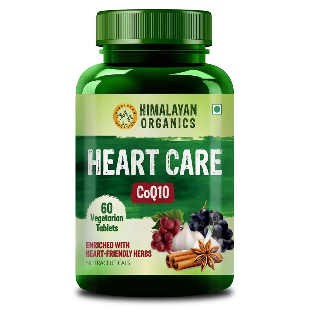 Himalayan Organics Heart Care CoQ10,  60 tablet(s)