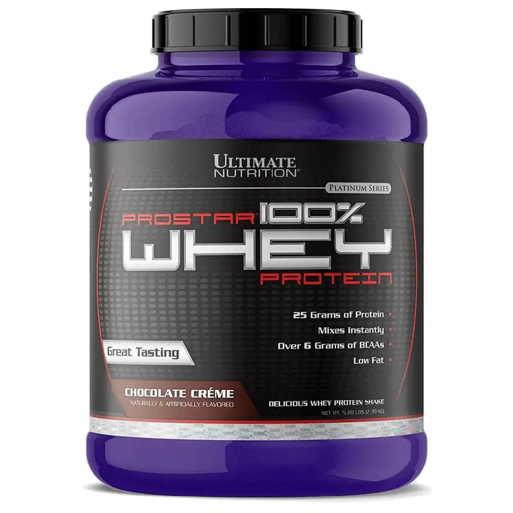 Ultimate Nutrition Prostar 100% Whey Protein,  5.28 lb  Chocolate Creme