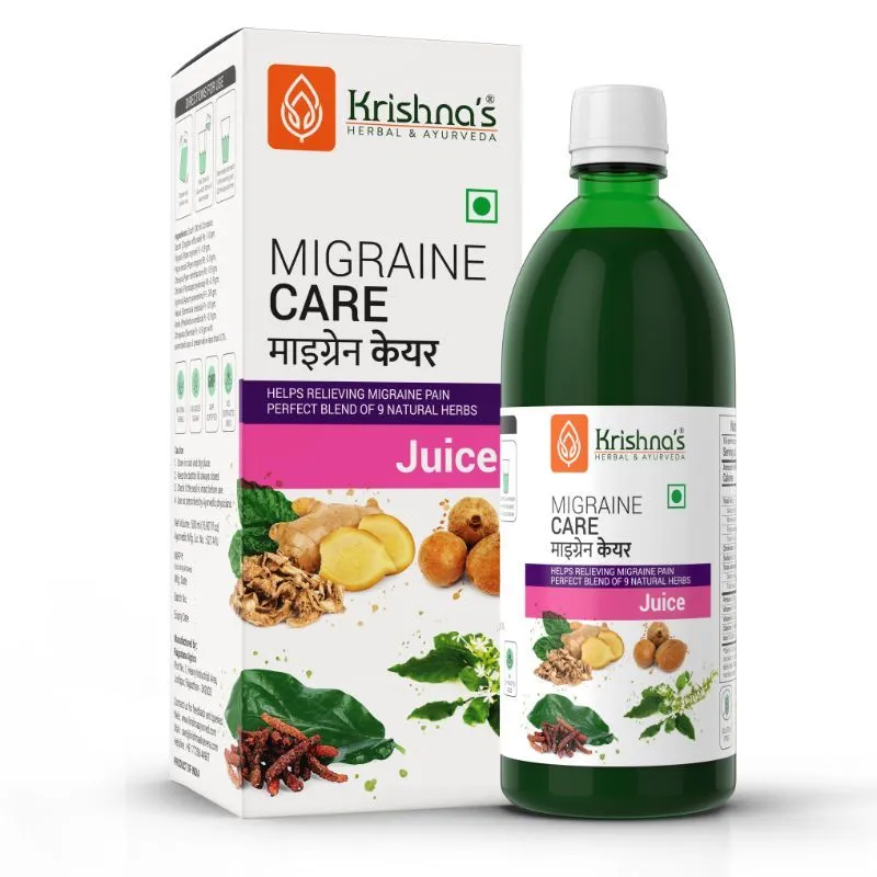 Krishna's Herbal & Ayurveda Migraine Care Juice