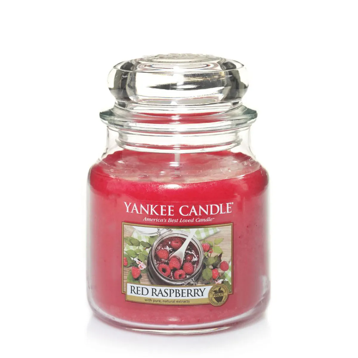 Yankee Candle Classic Medium Jar Red Raspberry Scented Candles