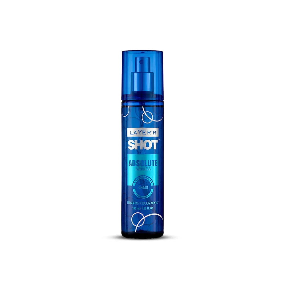 Layer'r Shot Absolute Series Game Body Spray