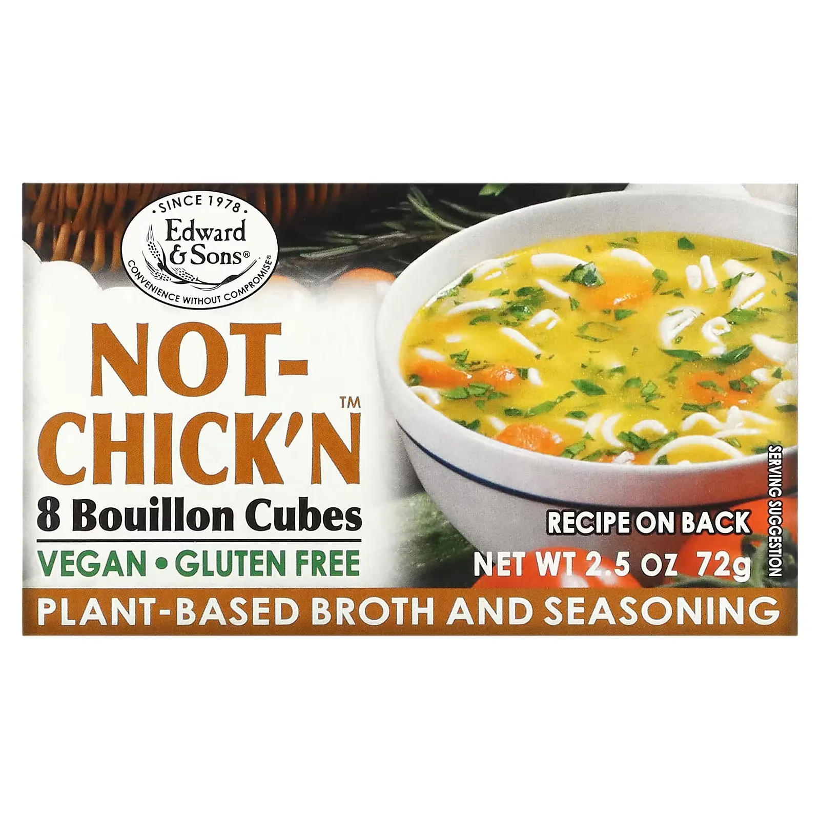 Not-Chick'n, Bouillon Cubes, 8 Cubes