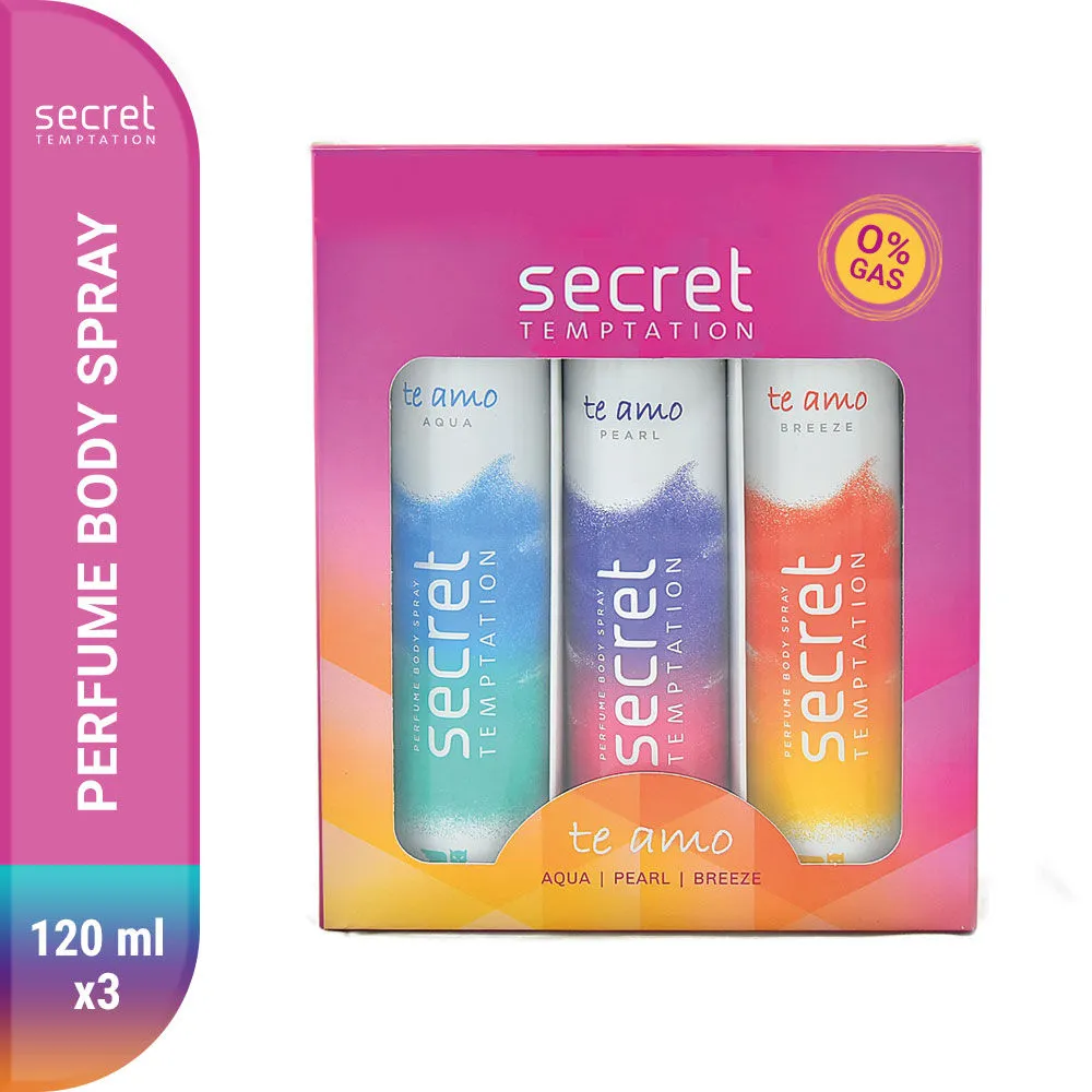 Secret Temptation Te Amo Combo (Save Rs.100)