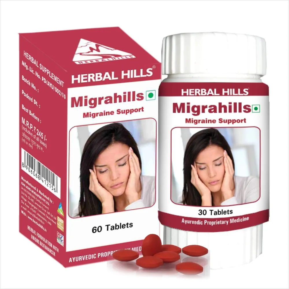 Herbal Hills Migrahills Tablets