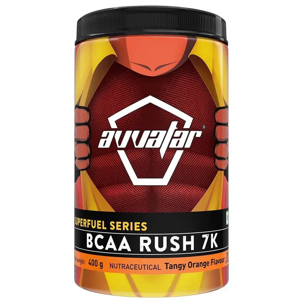 Avvatar BCAA Rush 7K,  0.88 lb  29 Servings  Tange Orange