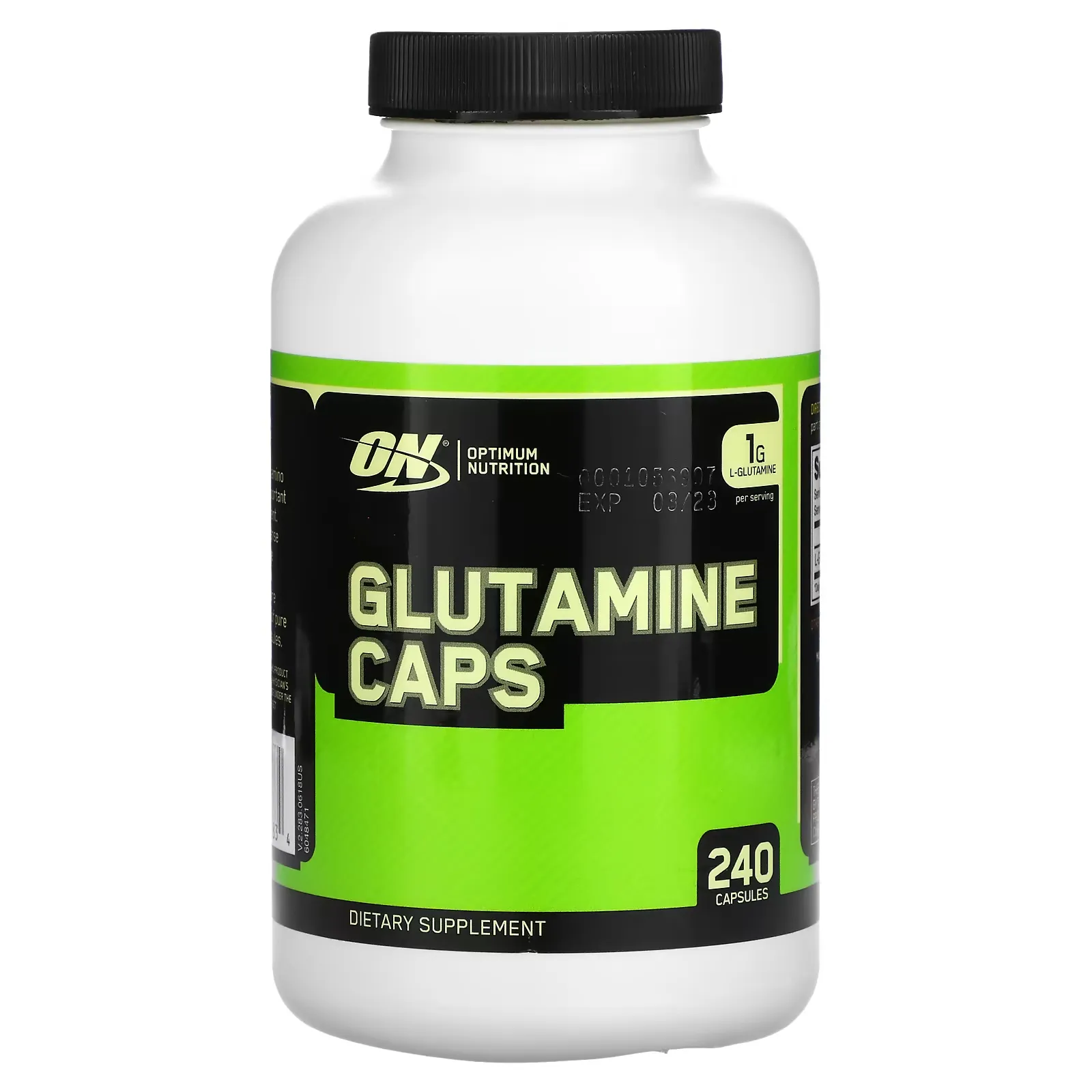 Glutamine, 500 mg, 240 Capsules