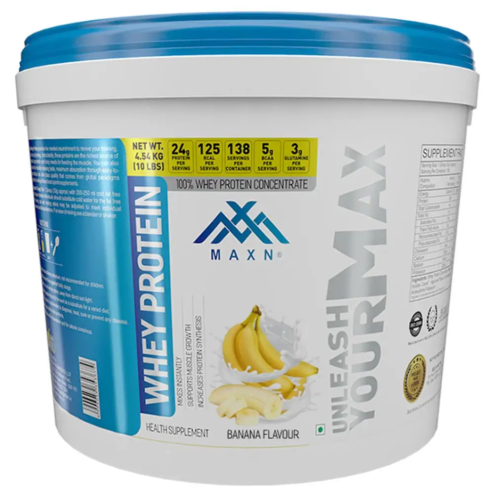 Maxn Whey Protein,  10 lb  Banana