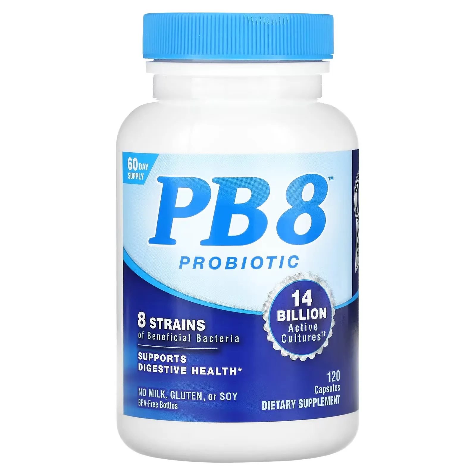 PB 8 Probiotic, 14 Billion, 120 Capsules