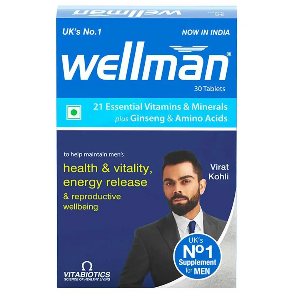 Wellman Health Supplements,  30 tablet(s)  Unflavoured