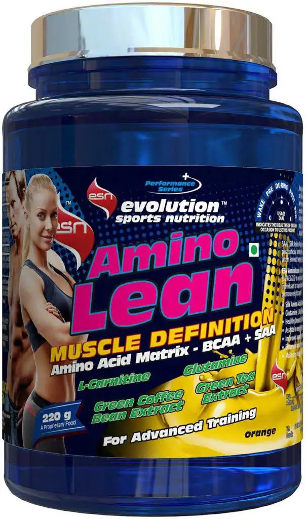 ESN Amino Lean,  0.6 lb  22 Servings  Orange