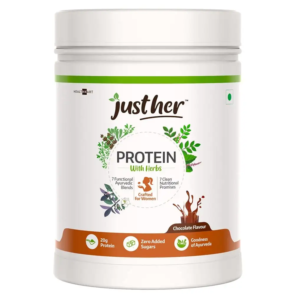 JustHer Protein with Herbs for Women,  1.1 lb  Chocolate