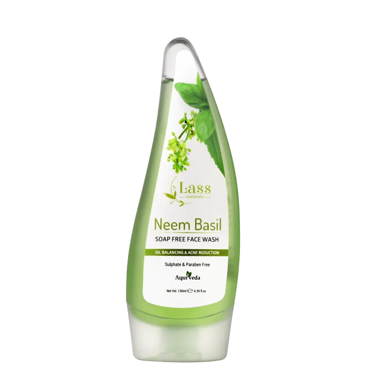 Lass Naturals Neem & Basil Face Wash