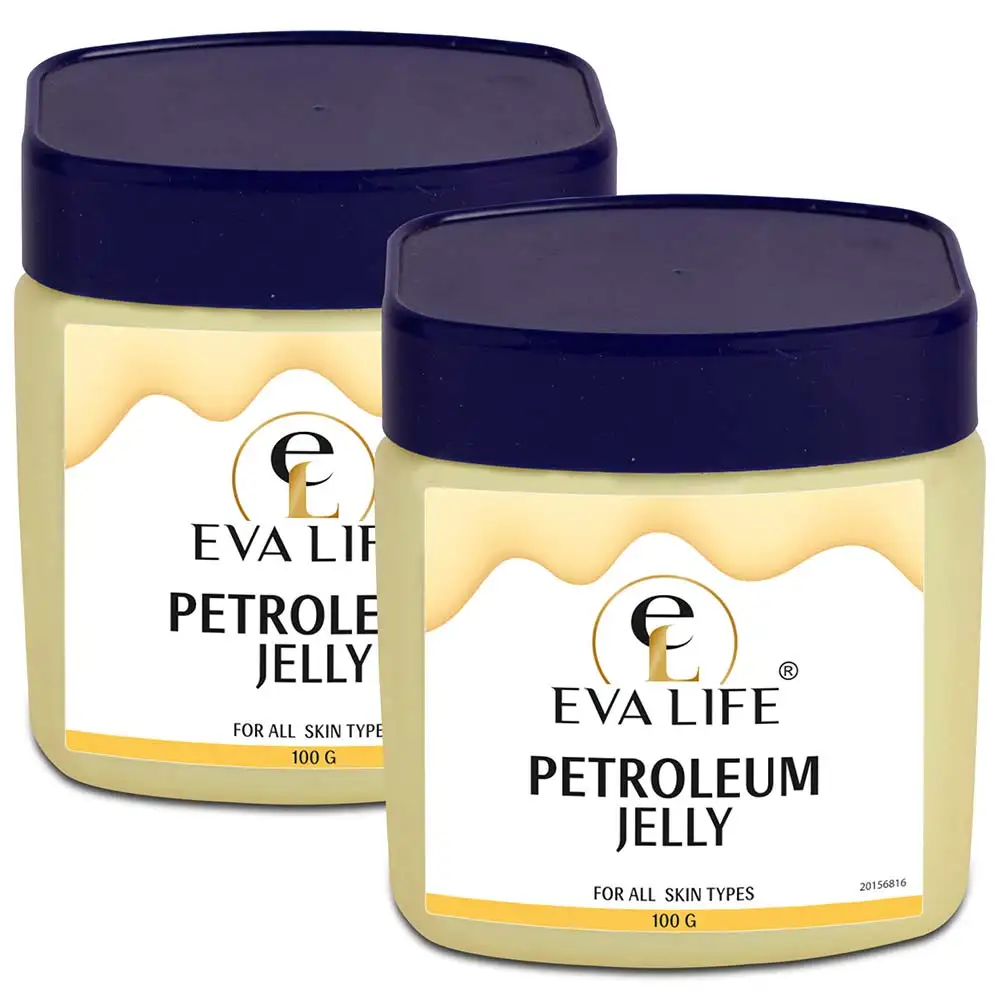 Evalife Petroleum Jelly,  100 g  for All Skin Types (Pack of 2)