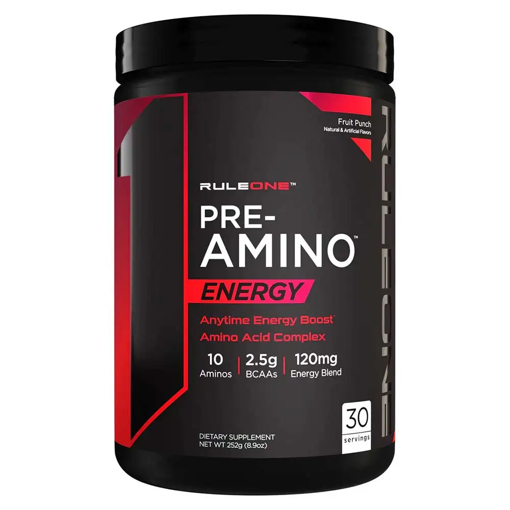 Rule One Pre-Amino Energy,  0.55 lb  Fruit Punch