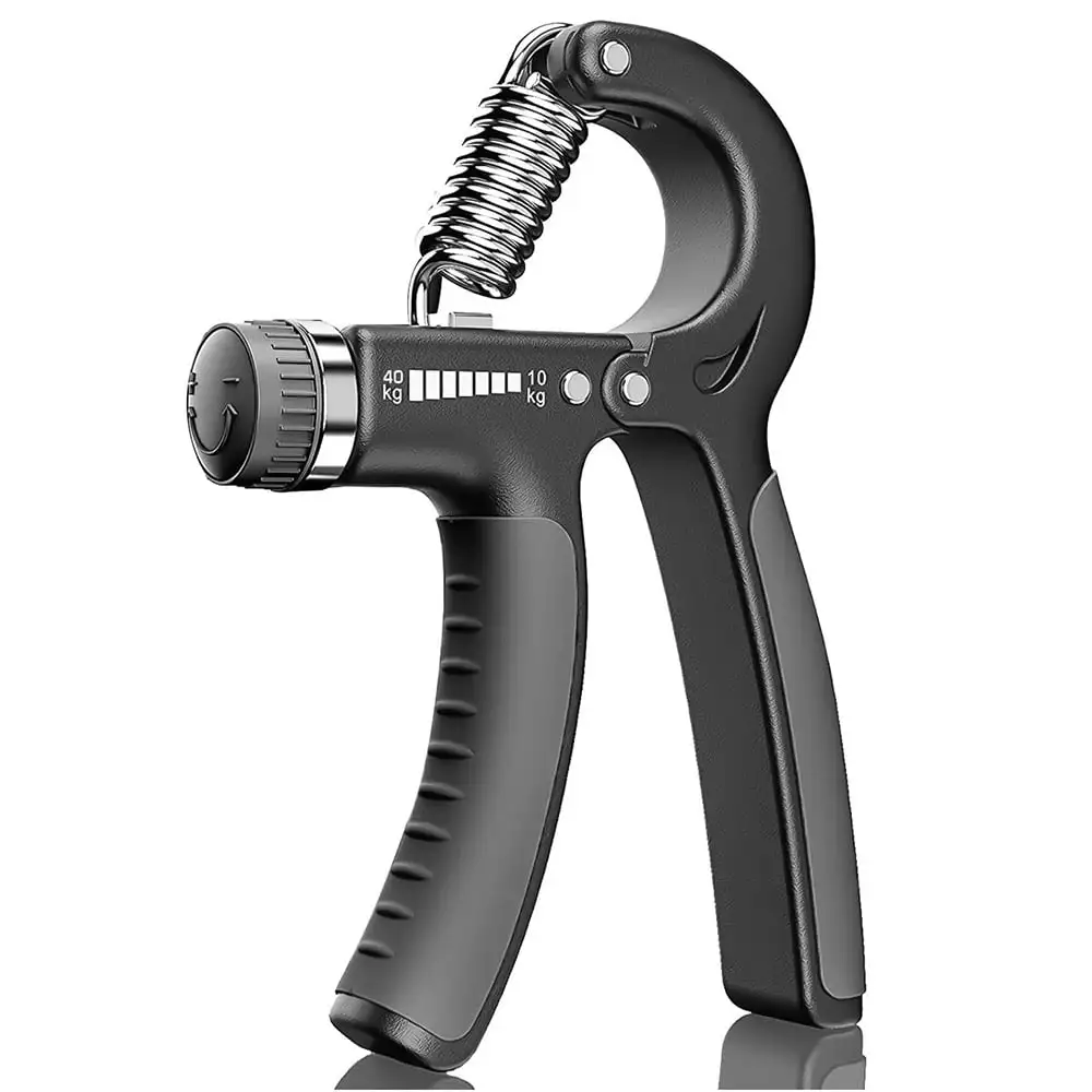 Strauss Adjustable Hand Grip Strengthener,  Black