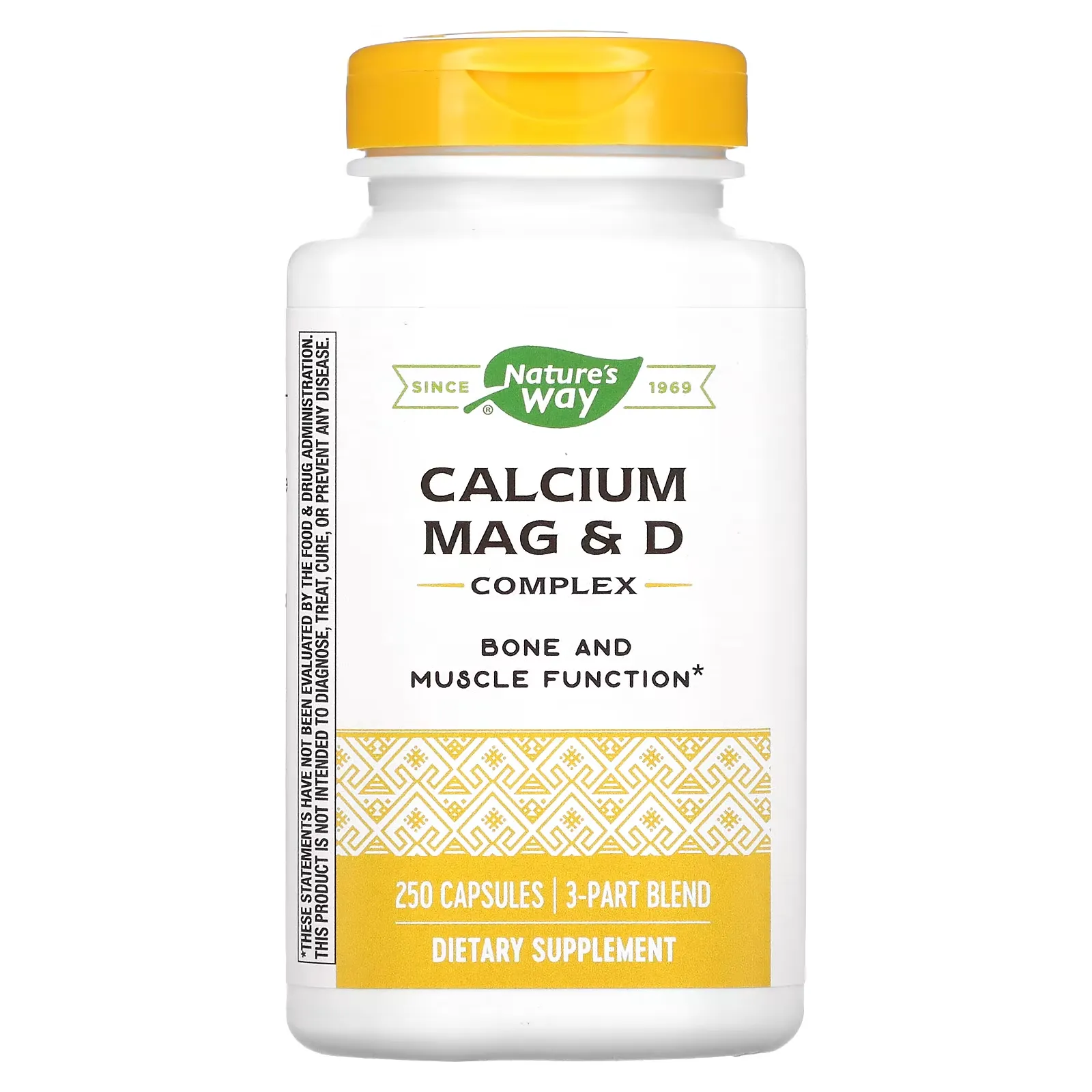 Calcium Mag & D Complex, 250 Capsules