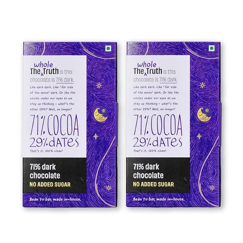 The Whole Truth - 71% Dark Chocolate - Pack Of 2