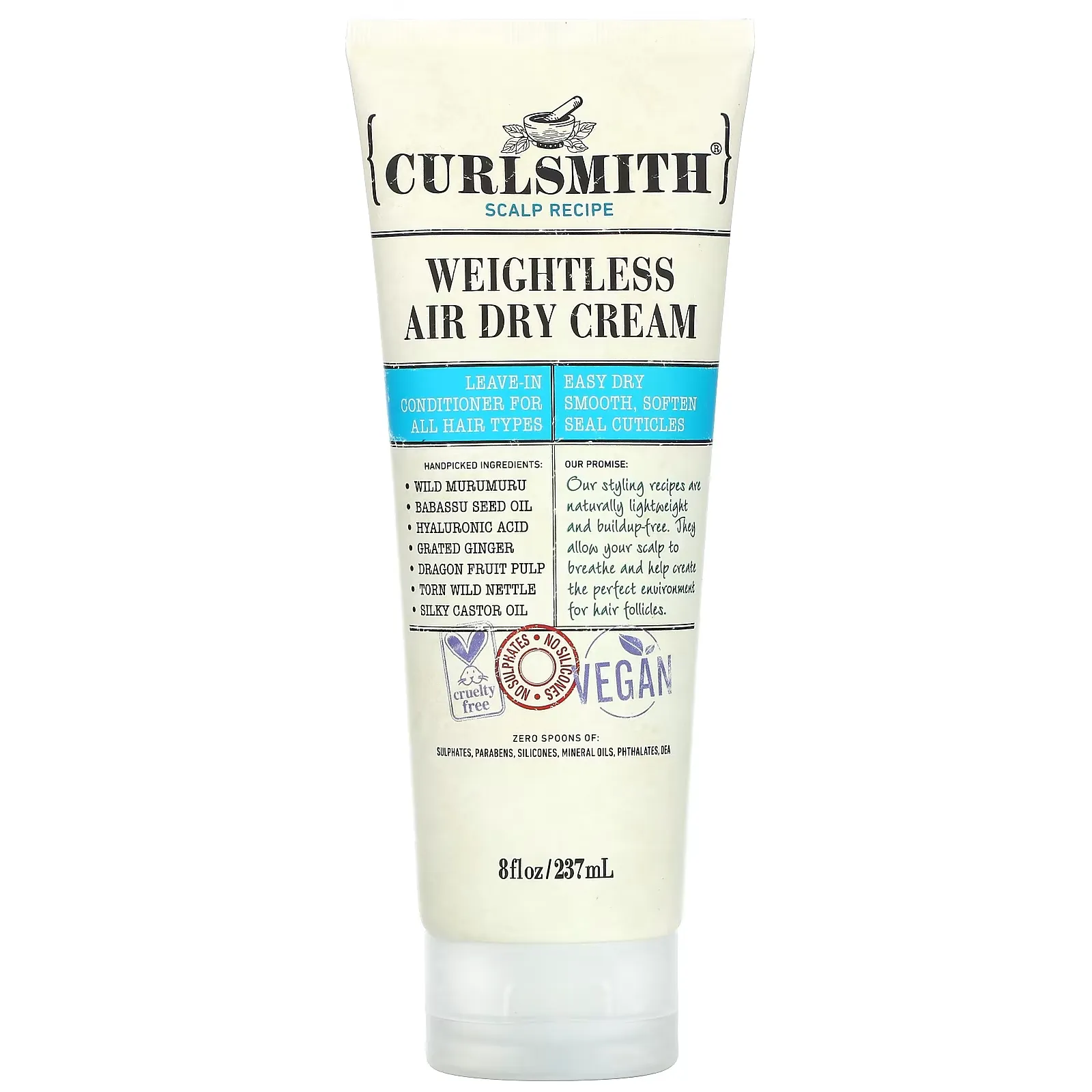 Weightless Air Dry Cream, 8 fl oz (237 ml)