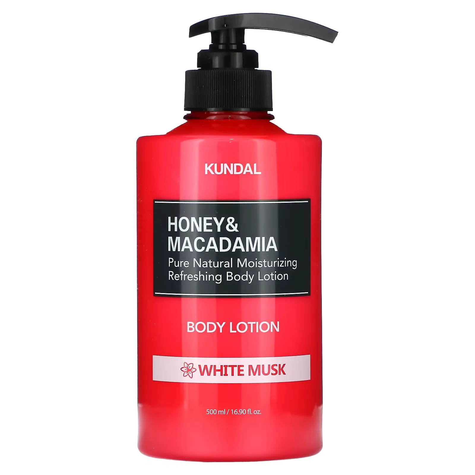 Honey & Macadamia, Body Lotion, White Musk, 16.9 fl oz (500 ml)