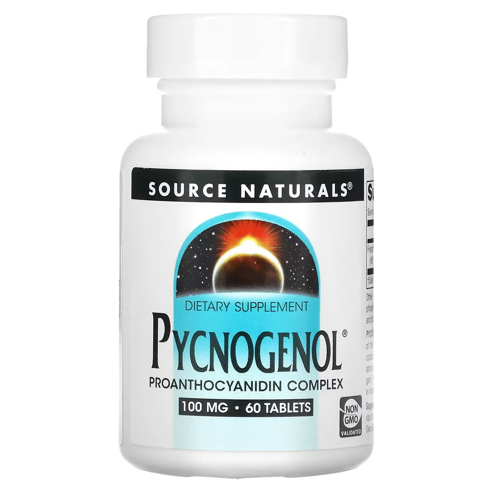 Pycnogenol, 100 mg, 60 Tablets