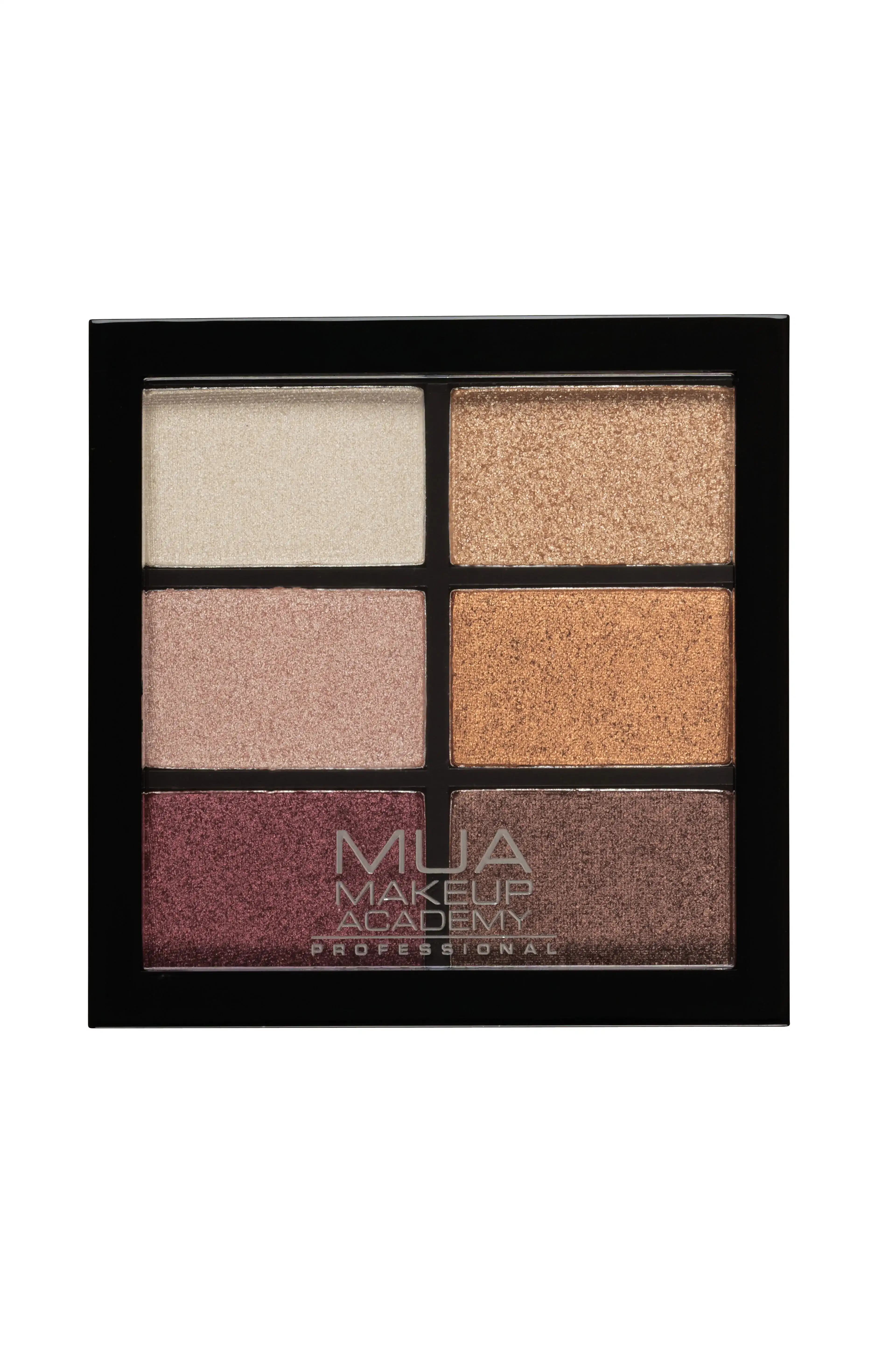 MUA Professional 6 Shade Eyeshadow Palette - Rusted Wonder