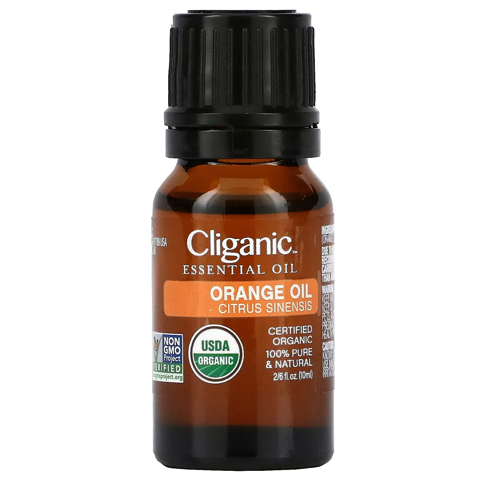 100% Pure Essential Oil, Orange,  0.33 fl oz (10 ml)