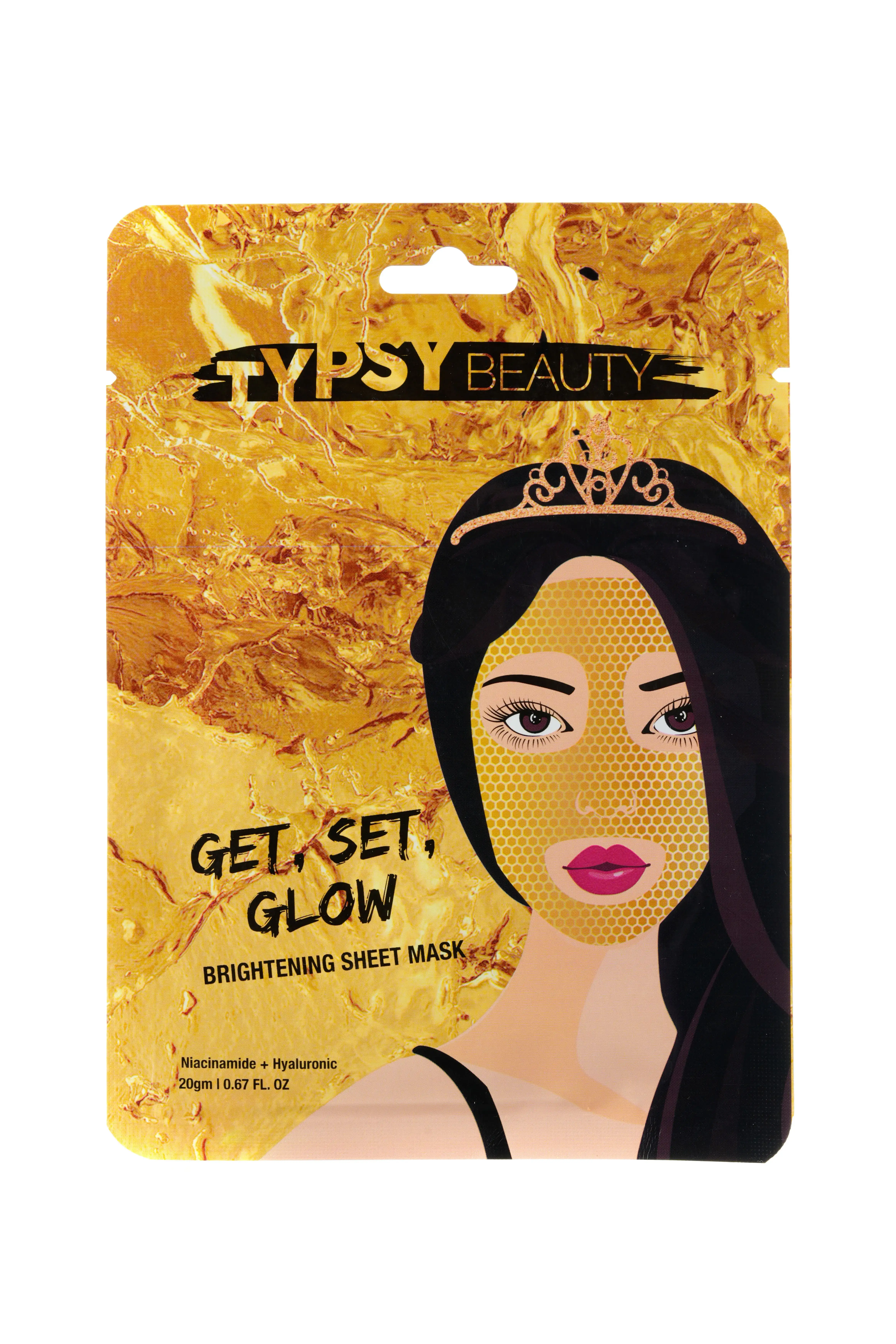 Typsy Beauty Get Set Glow Brightening Sheet Mask