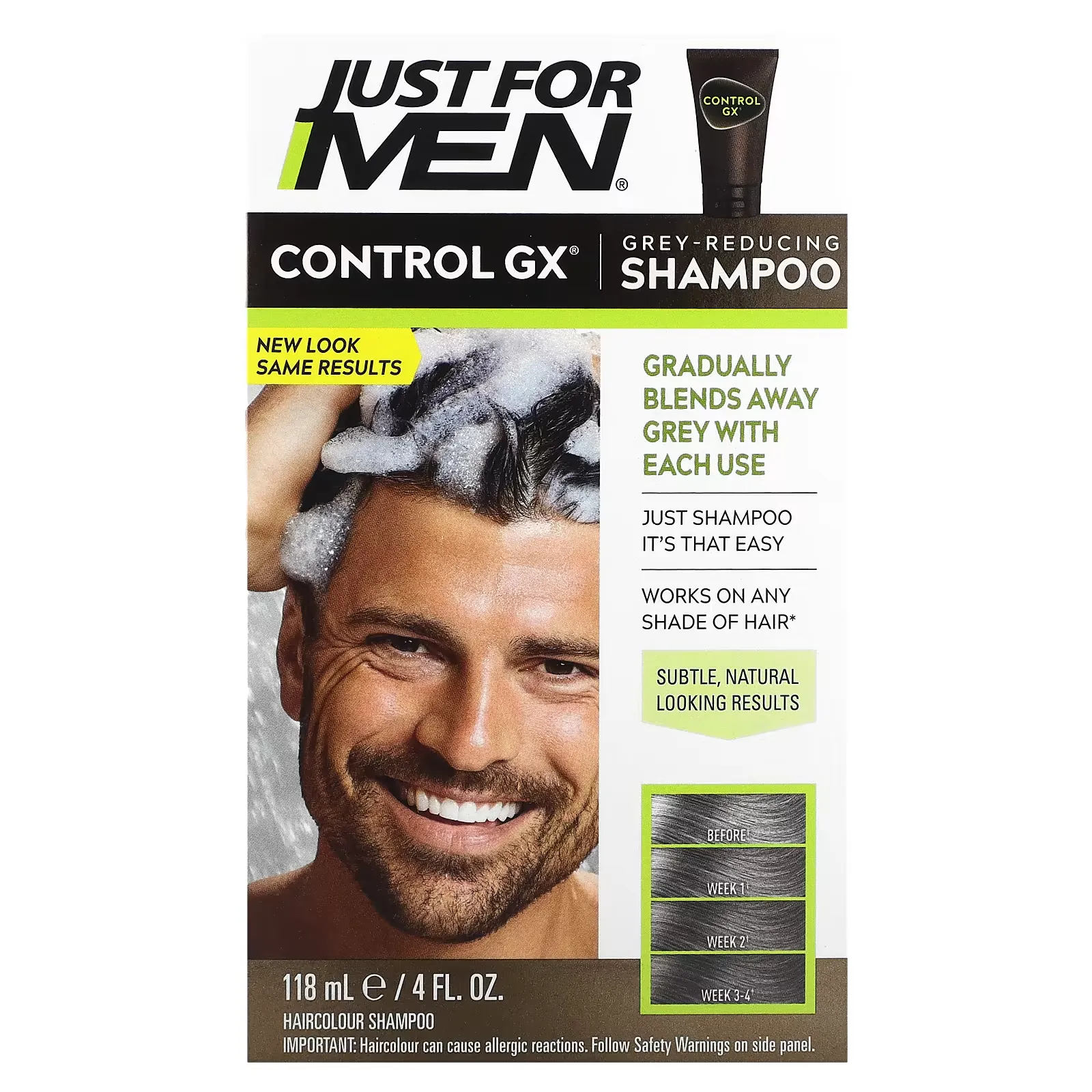 Control GX, Grey Reducing Shampoo, 4 fl oz (118 ml)