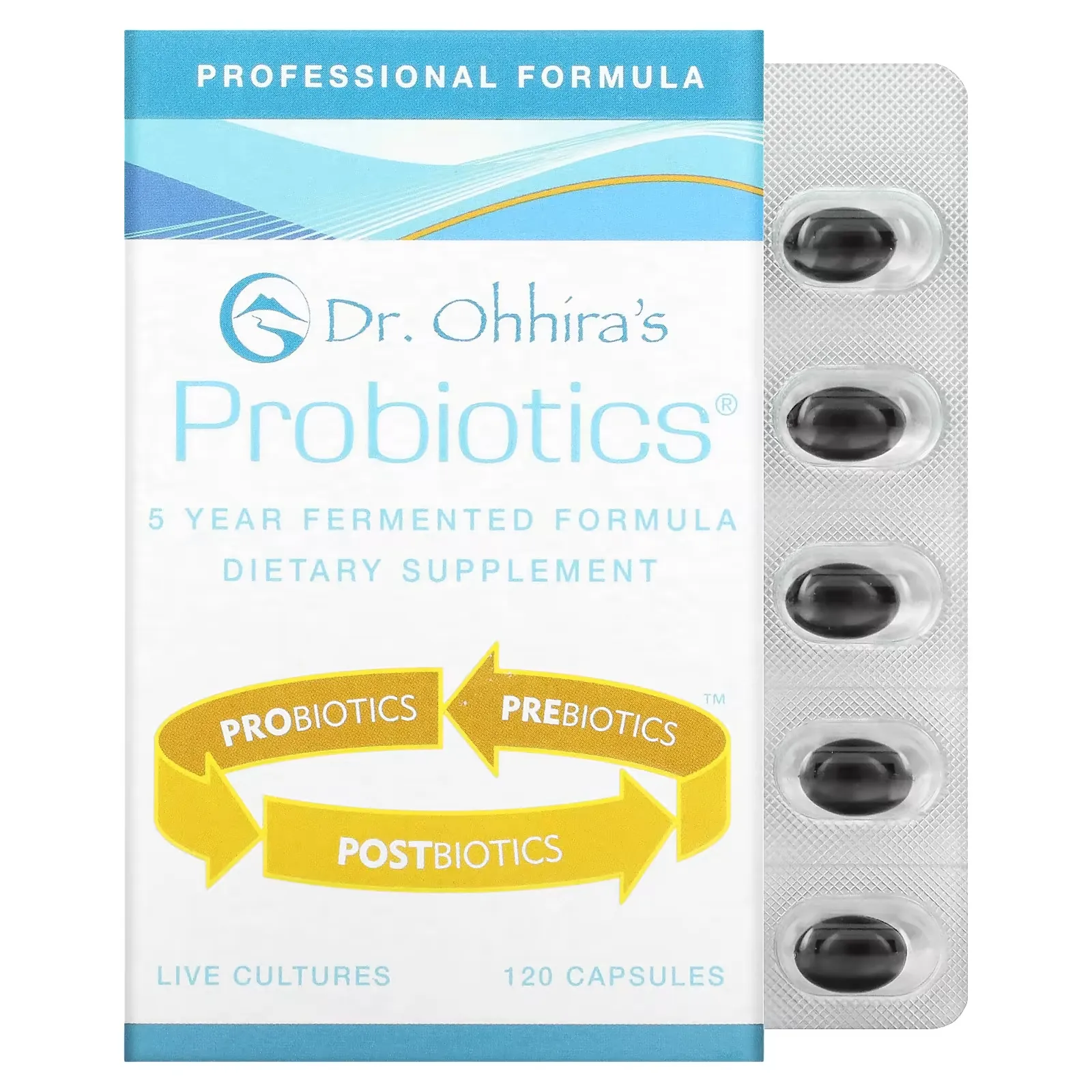 Professional Formula Probiotics, 120 Capsules