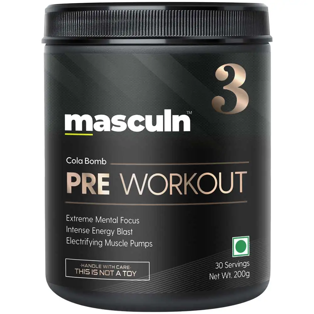 Masculn Pre Workout,  0.44 lb  Cola Bomb