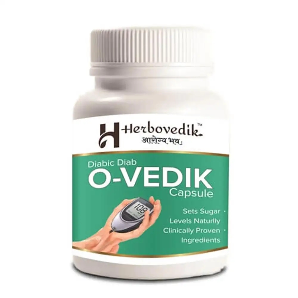 Herbovedik Diab-O-Vedik,  30 capsules