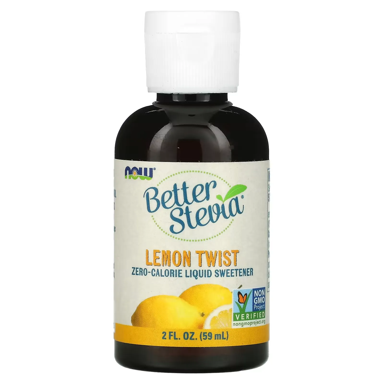 Better Stevia, Zero-Calorie Liquid Sweetener, Lemon Twist, 2 fl oz (59 ml)