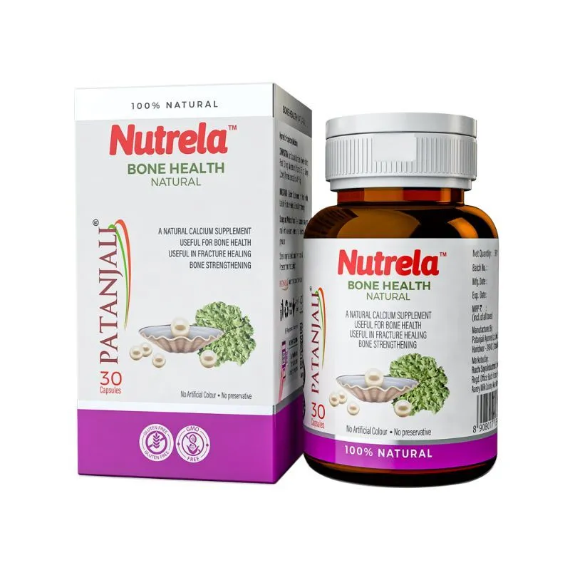 Nutrela Bone Health Natural Capsules