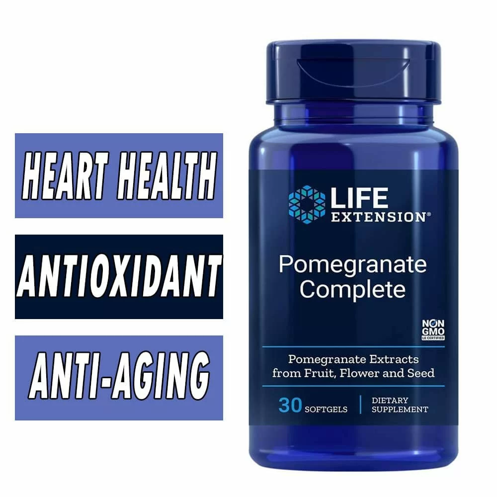 Life Extension Pomegranate Complete - 30 Softgels