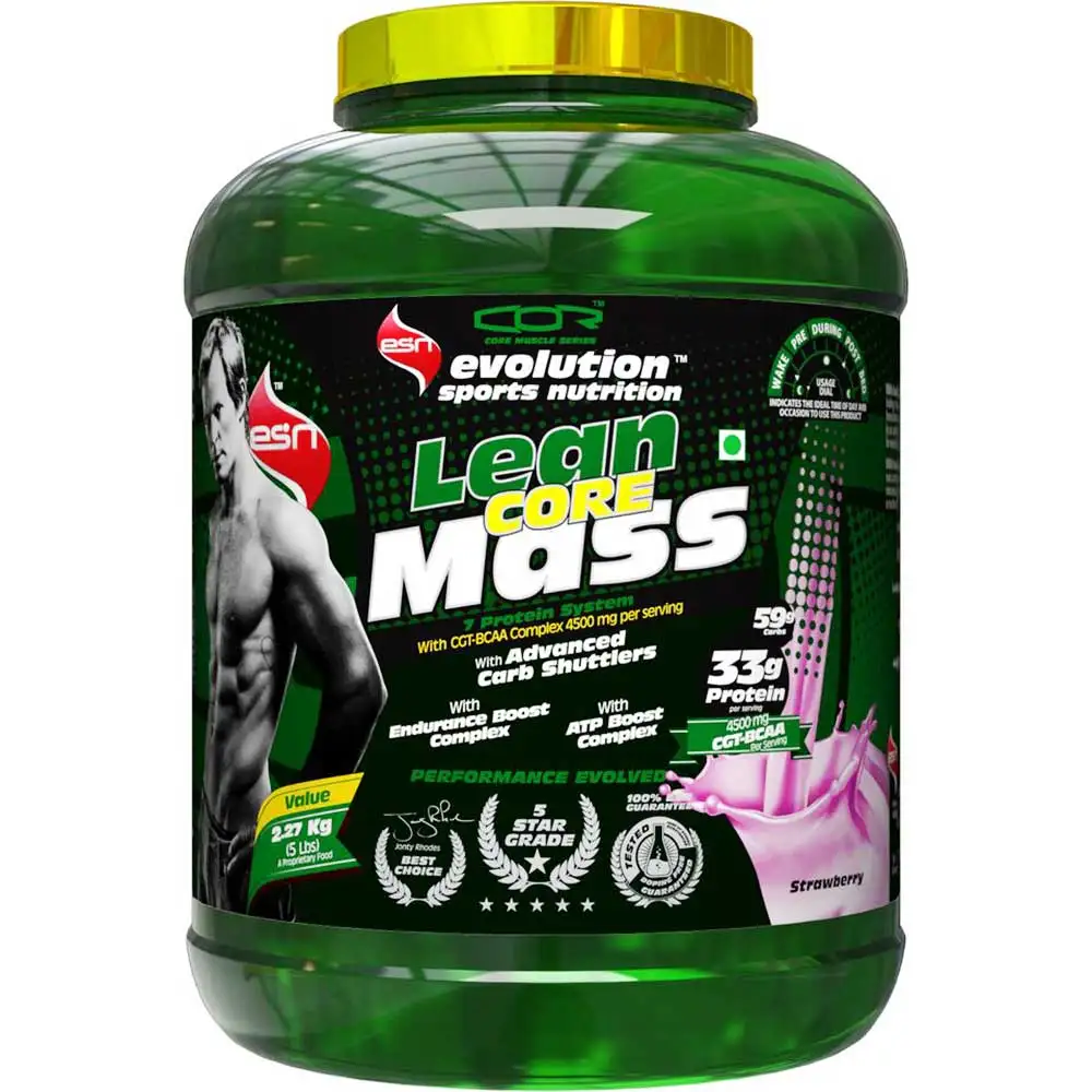 ESN Lean Core Mass,  5.5 lb  Strawberry