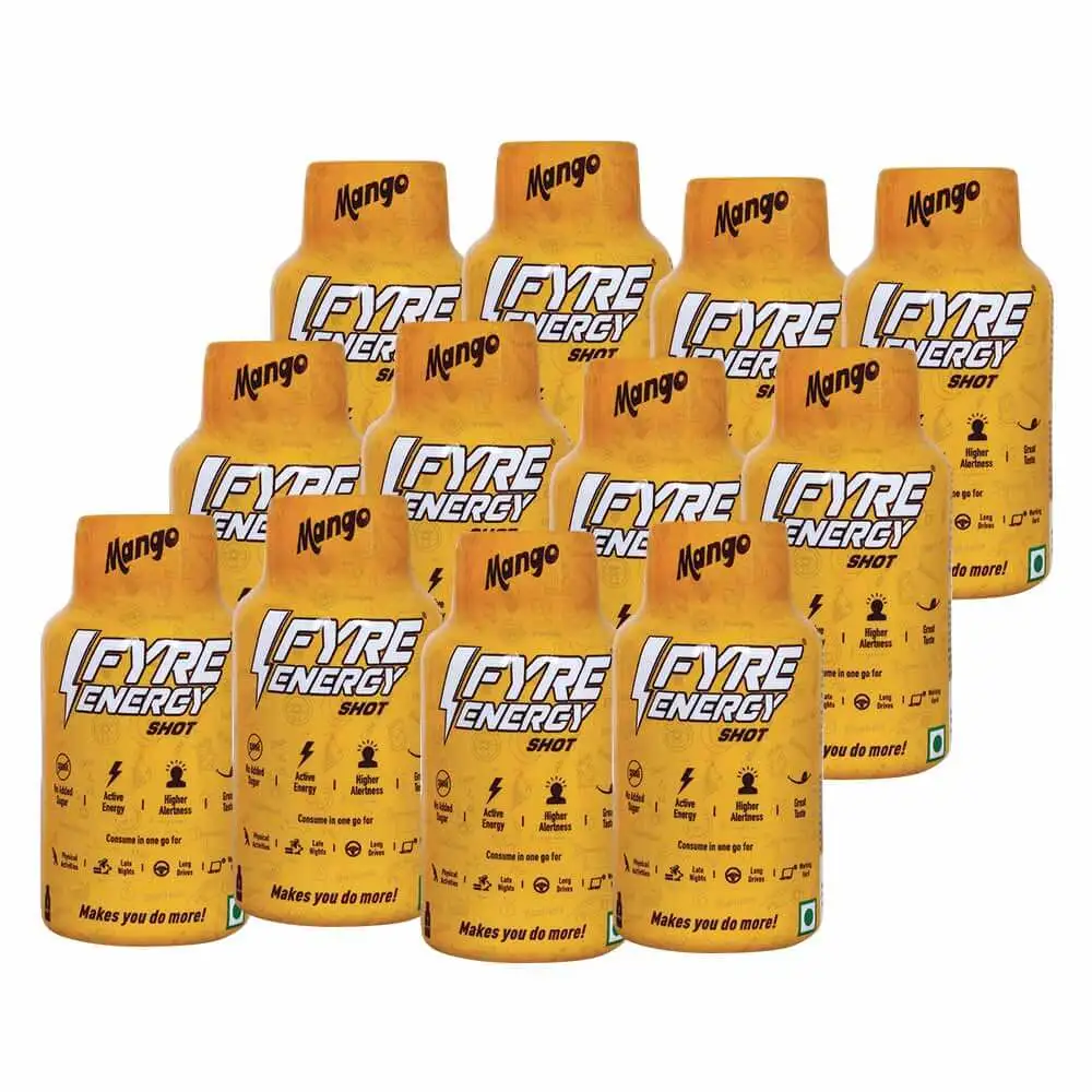 Fyre Energy Shot,  12 Piece(s)/Pack  Mango