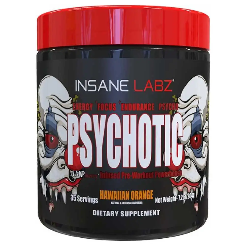 Insane Labz Psychotic,  0.46 lb  Hawaiian Orange