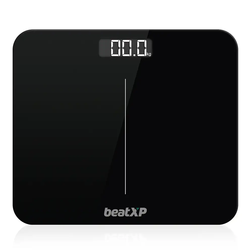 beatXP Gravity Elite Weighing Scale,  Black